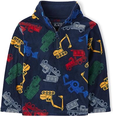 Baby Toddler Boys Zip Pullover