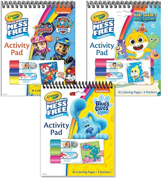 Nickelodeon Color Wonder Bundle (3 Pack)